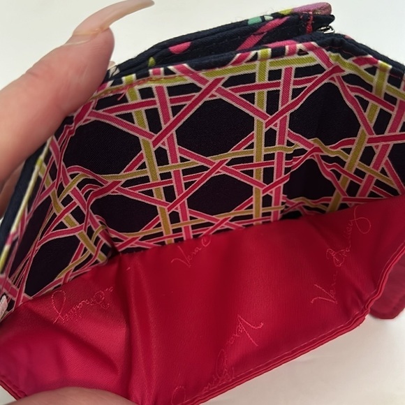 Vera Bradley Bags Small Kisslock Wallet Ribbons NWOT - Picture 7 of 11